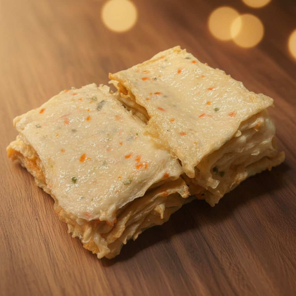 야채 사각 어묵