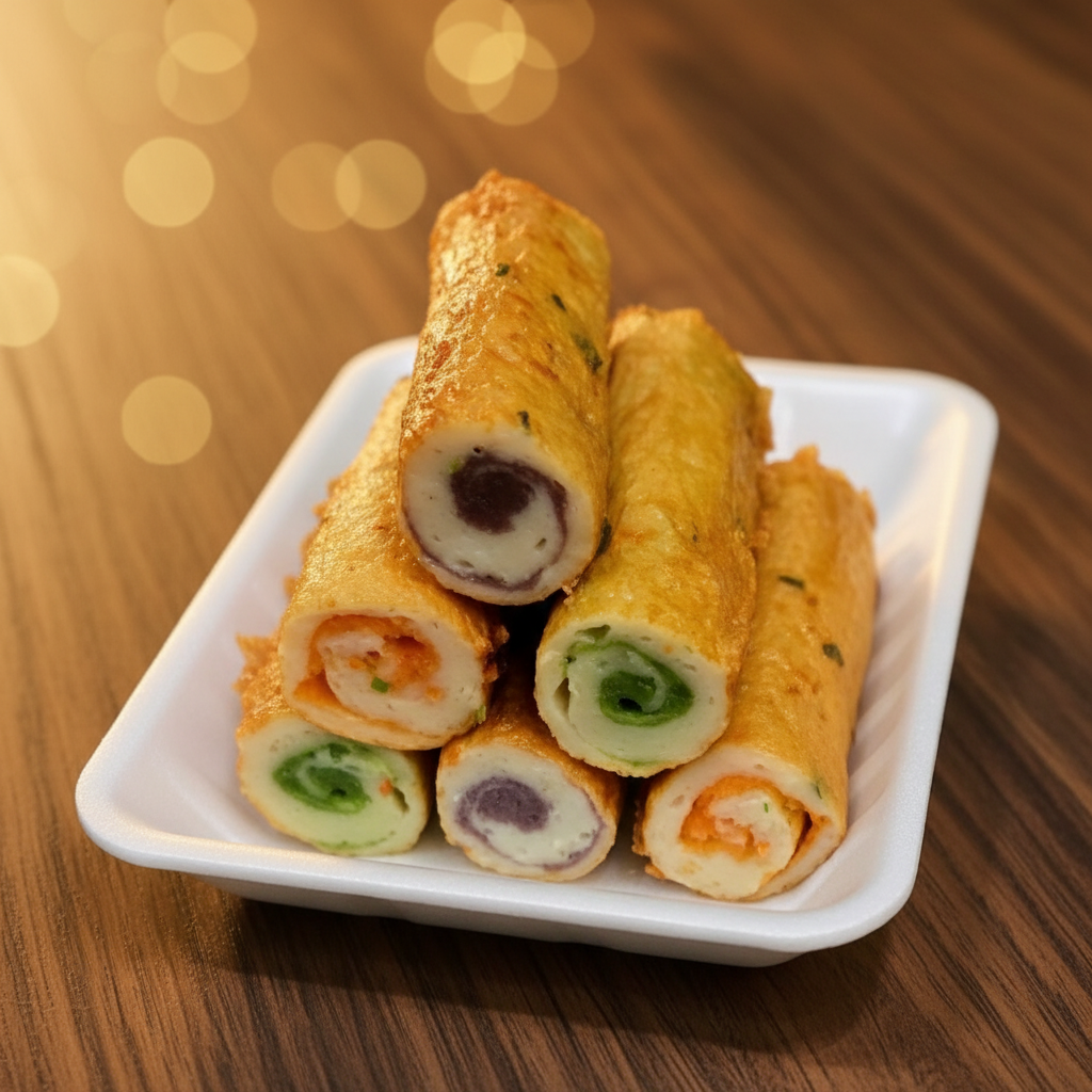 무지개 회오리 어묵